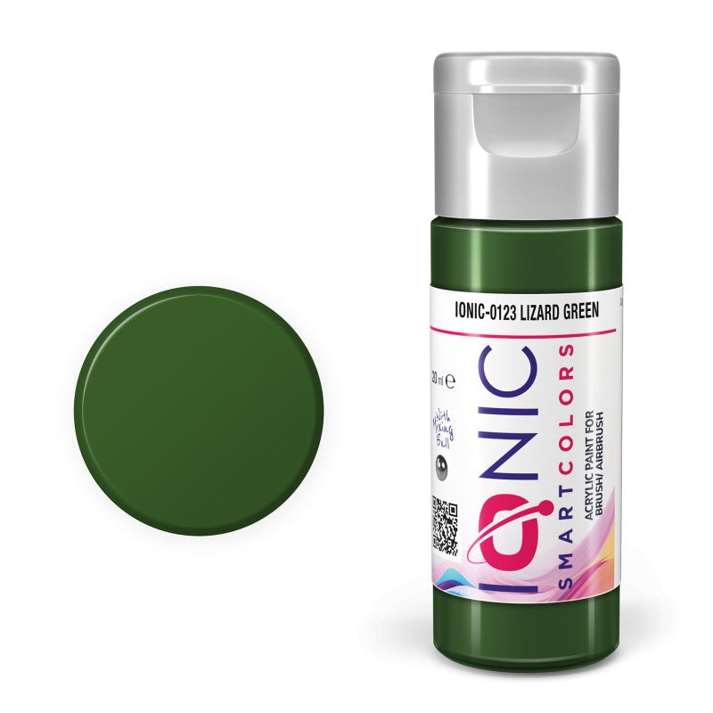 AMMO Ionic Smart Colors Lizard Green 20ml | Akrilna Boja za Minijature IONIC-0123