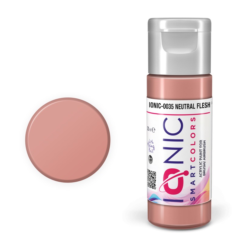 AMMO Ionic Smart Colors Neutral Flesh 20ml | Akrilna Boja za Minijature IONIC-0035