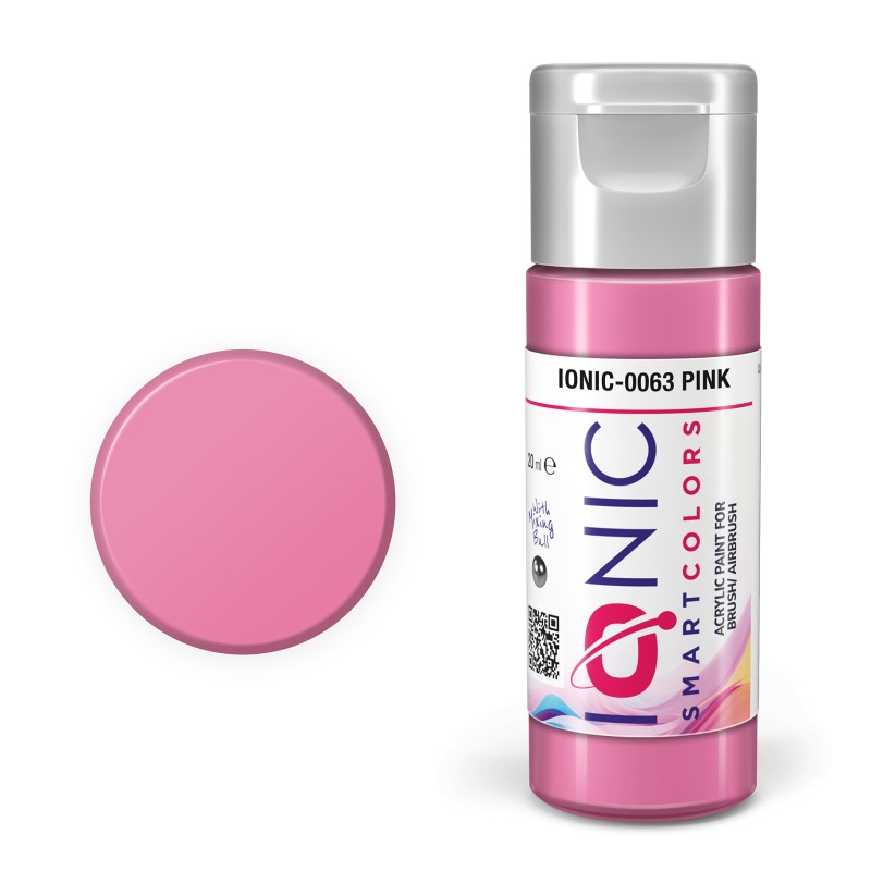 AMMO Ionic Smart Colors Pink 20ml | Akrilna Boja za Minijature IONIC-0063