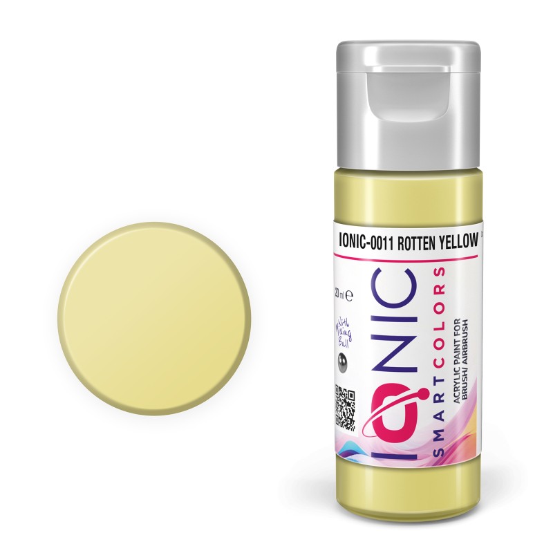 AMMO Ionic Smart Colors Rotten Yellow 20ml | Akrilna Boja za Minijature IONIC-0011