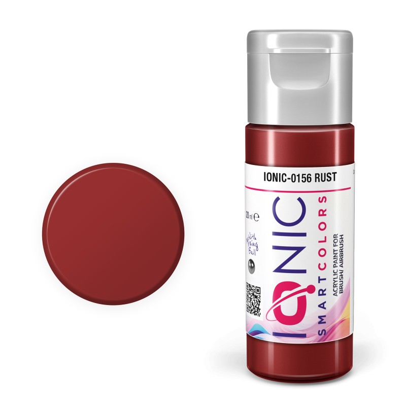AMMO Ionic Smart Colors Rust 20ml | Akrilna Boja za Minijature IONIC-0156