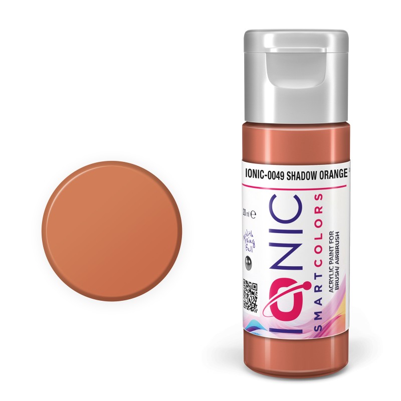 AMMO Ionic Smart Colors Shadow Orange 20ml | Akrilna Boja za Minijature IONIC-0049
