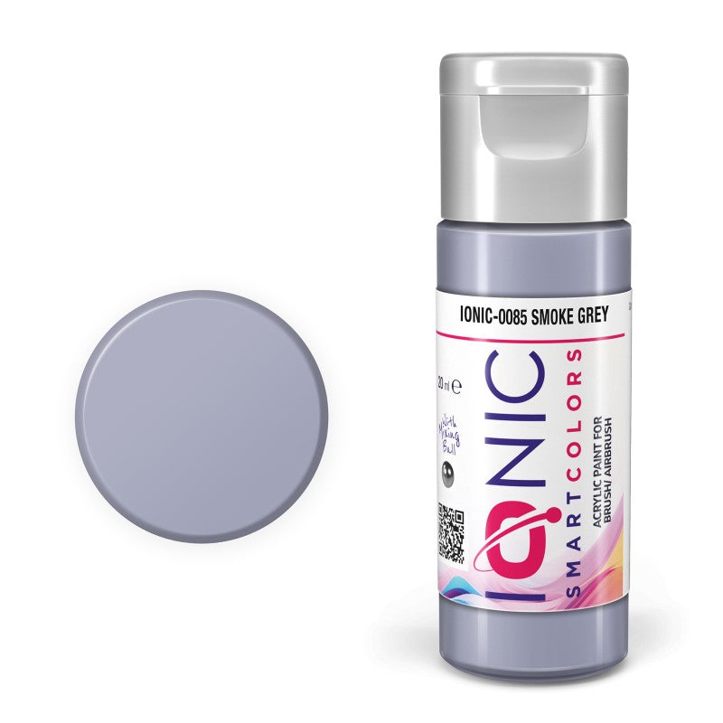 AMMO Ionic Smart Colors Smoke Grey 20ml | Akrilna Boja za Minijature IONIC-0085
