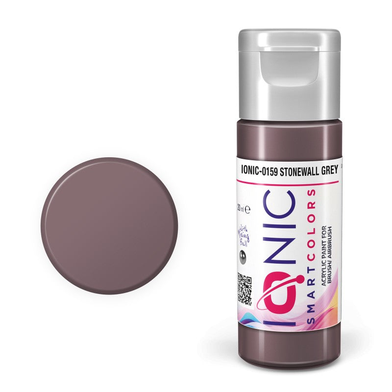 AMMO Ionic Smart Colors Stonewall Grey 20ml | Akrilna Boja za Minijature IONIC-0159