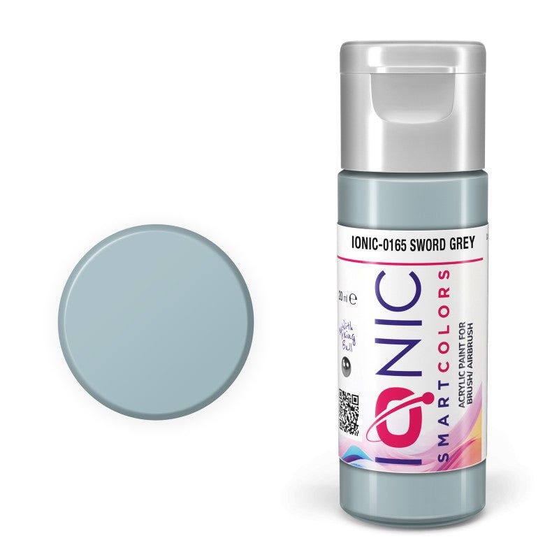 AMMO Ionic Smart Colors Sword Grey 20ml | Akrilna Boja za Minijature IONIC-0165