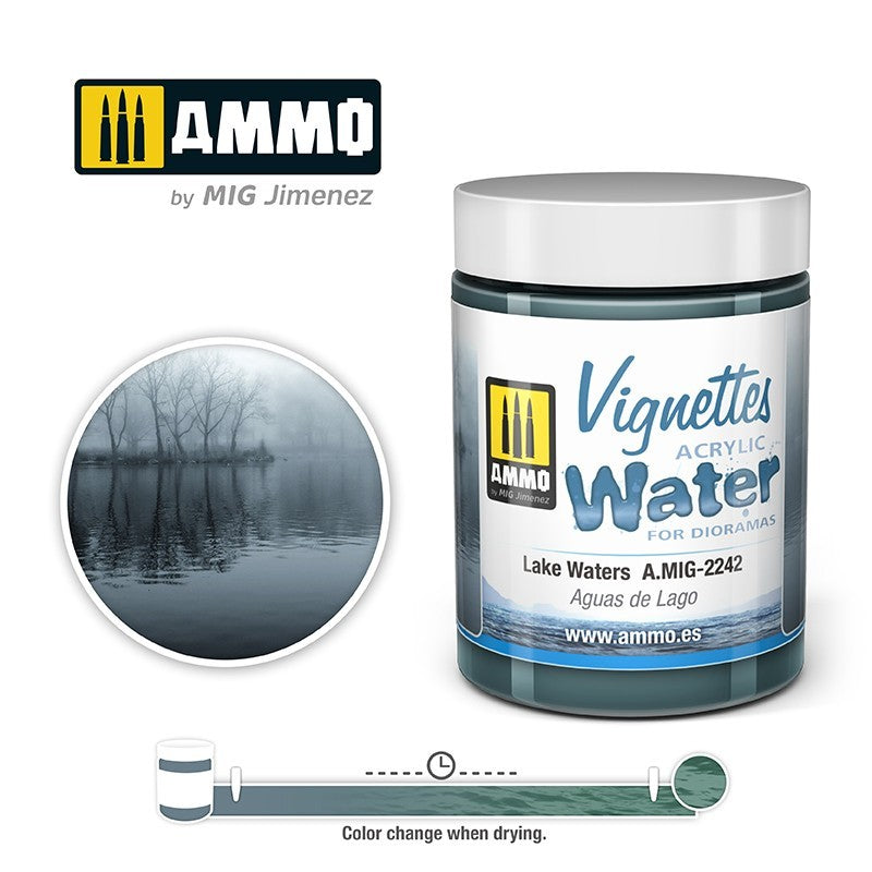 Ammo Vignettes Lake Waters tekstura vode za makete

Jezerska voda za diorame i makete