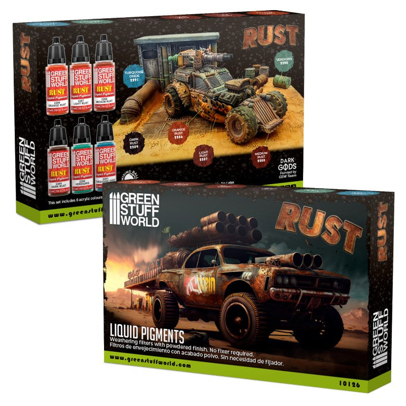 Liquid Pigments Rust Set 6x17ml | Set tečnih pigmenata Rust 6x17ml
