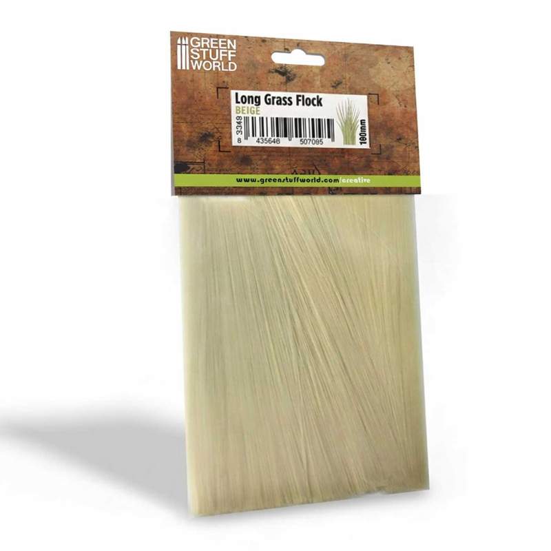 Long Grass Flock 100mm Beige | Duga trava 100mm bež