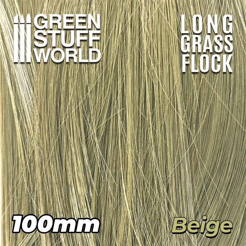 Long Grass Flock 100mm Beige | Duga trava 100mm bež