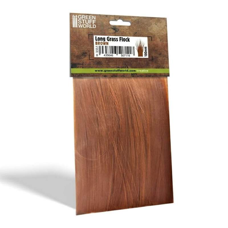 Long Grass Flock 100mm Brown | Duga trava 100mm braon
