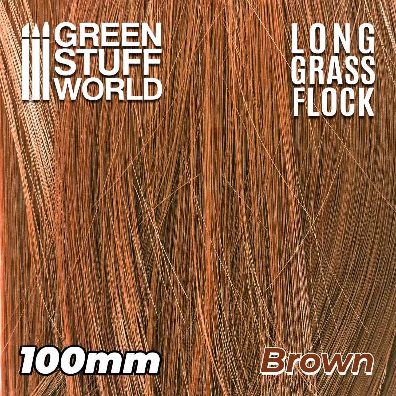 Long Grass Flock 100mm Brown | Duga trava 100mm braon