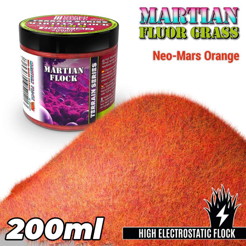 Martian Fluor Grass Neo Mars Orange | Fluorescentna trava Neo Mars narandžasta 200ml
