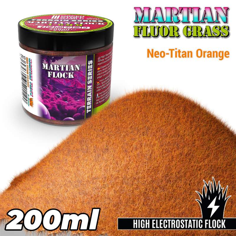 Martian Fluor Grass Neo Titan Orange | Fluorescentna trava Neo Titan narandžasta 200ml