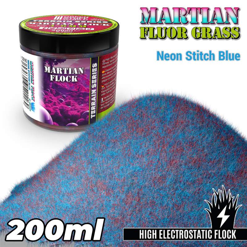 Martian Fluor Grass Neon Stitch Blue | Fluorescentna trava Neon Stitch plava 200ml