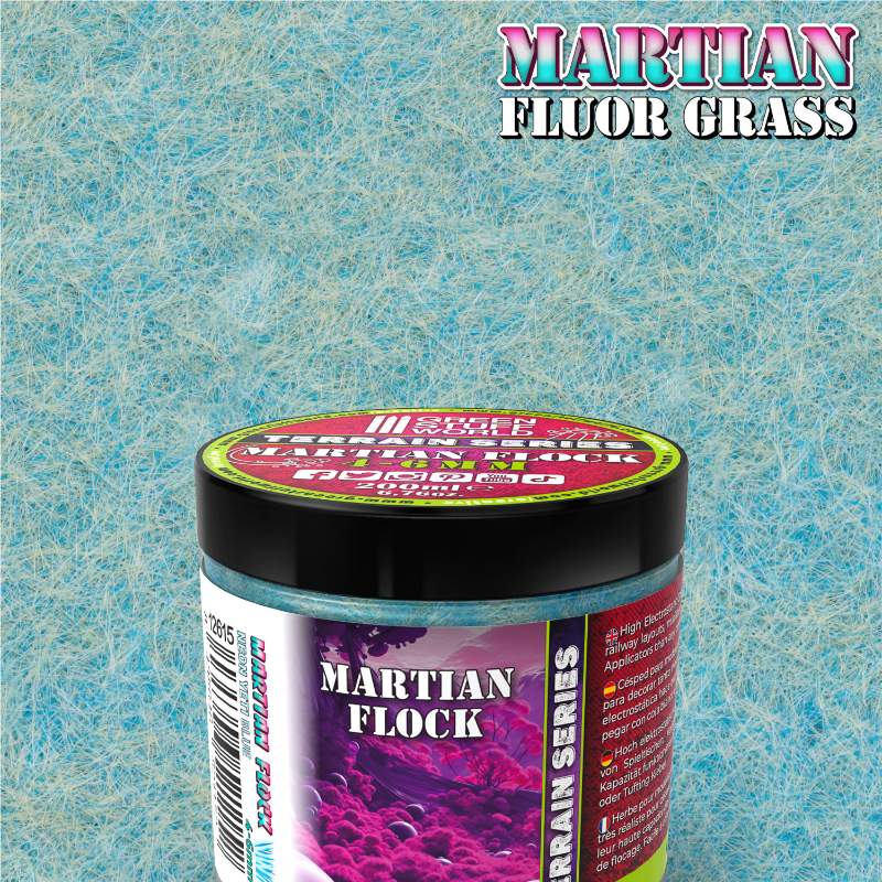 Martian Fluor Grass Neon Yeti Blue | Fluorescentna trava Neon Yeti plava 200ml