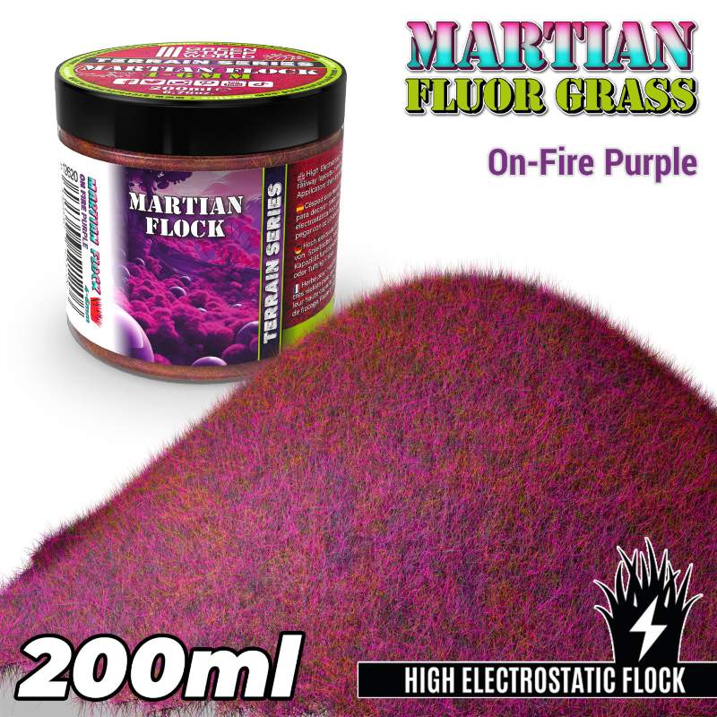 Martian Fluor Grass On Fire Purple | Fluorescentna trava On Fire ljubičasta 200ml