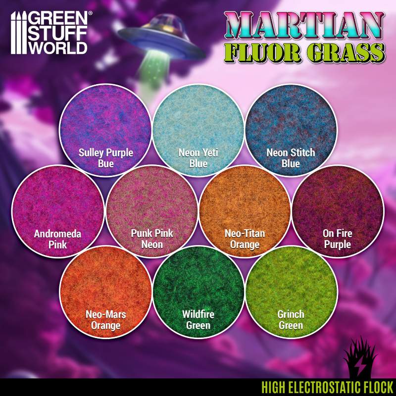 Martian Fluor Grass On Fire Purple | Fluorescentna trava On Fire ljubičasta 200ml