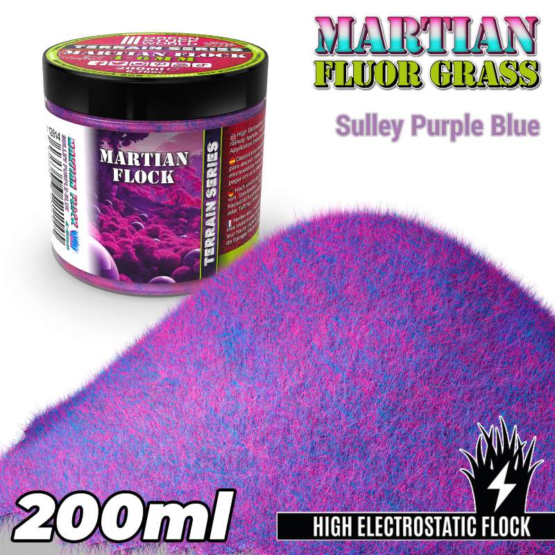 Martian Fluor Grass Sulley | Fluorescentna trava Sulley ljubičasto-plava 200ml