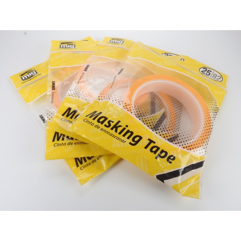 Ammo Masking Tape 2mm x 25m maskirna traka za makete

Maskirna traka za modelarstvo 2mm
Pakovanje