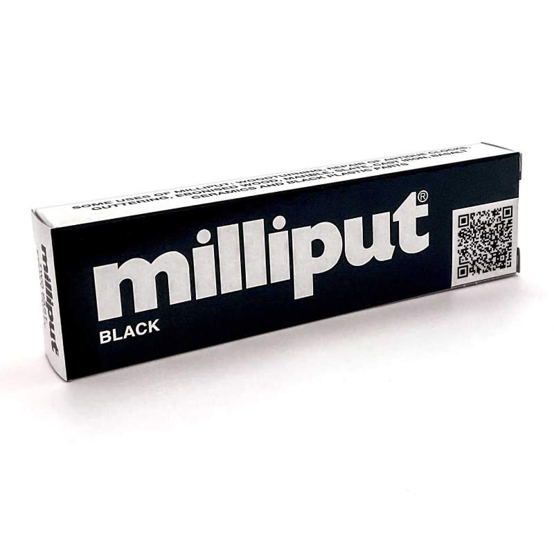 Milliput Black epoxy putty u pakovanju Green Stuff World Aždaja masa za modeliranje i popravke