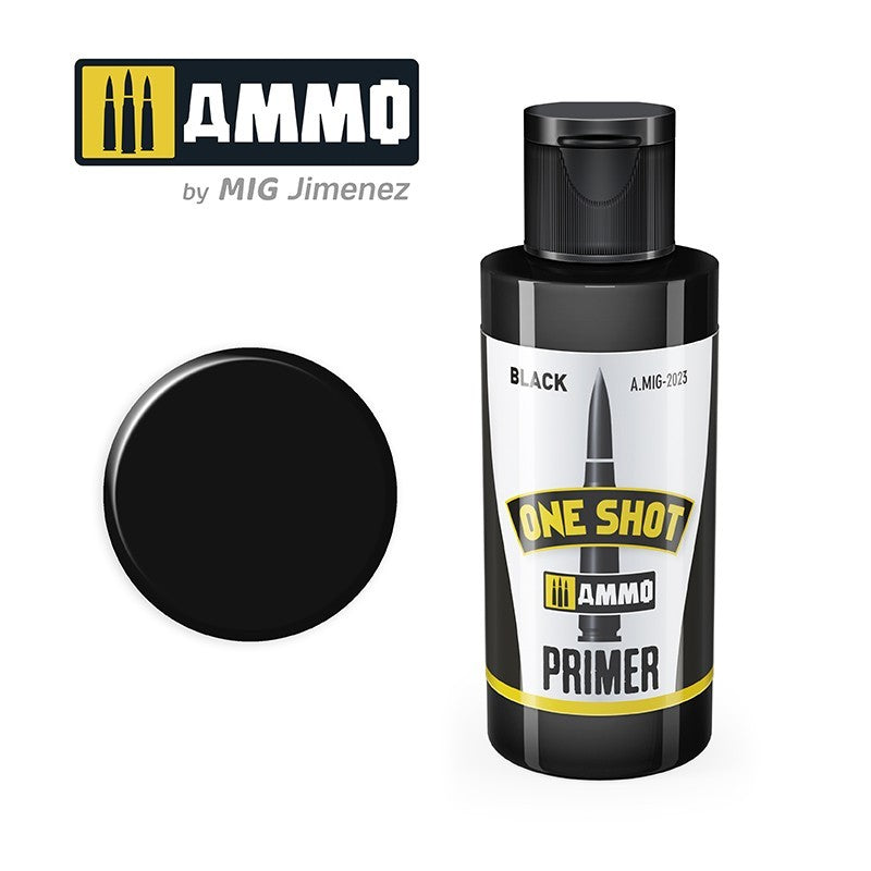 Ammo One Shot Primer Black crni prajmer za makete

Crni prajmer za modelarstvo i minijature