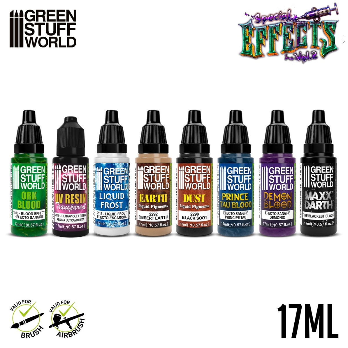 Special Effects Paint Set Vol. 2 | Set efekt boja Specijalni efekti Vol. 2