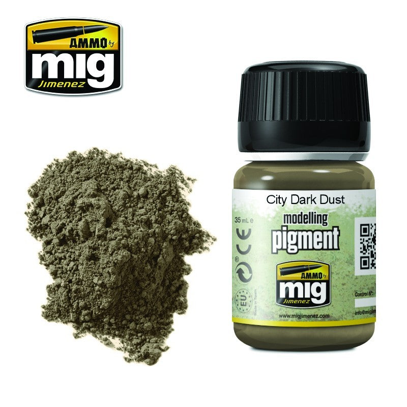 Ammo Pigment City Dark Dust tamna gradska prašina pigment za makete