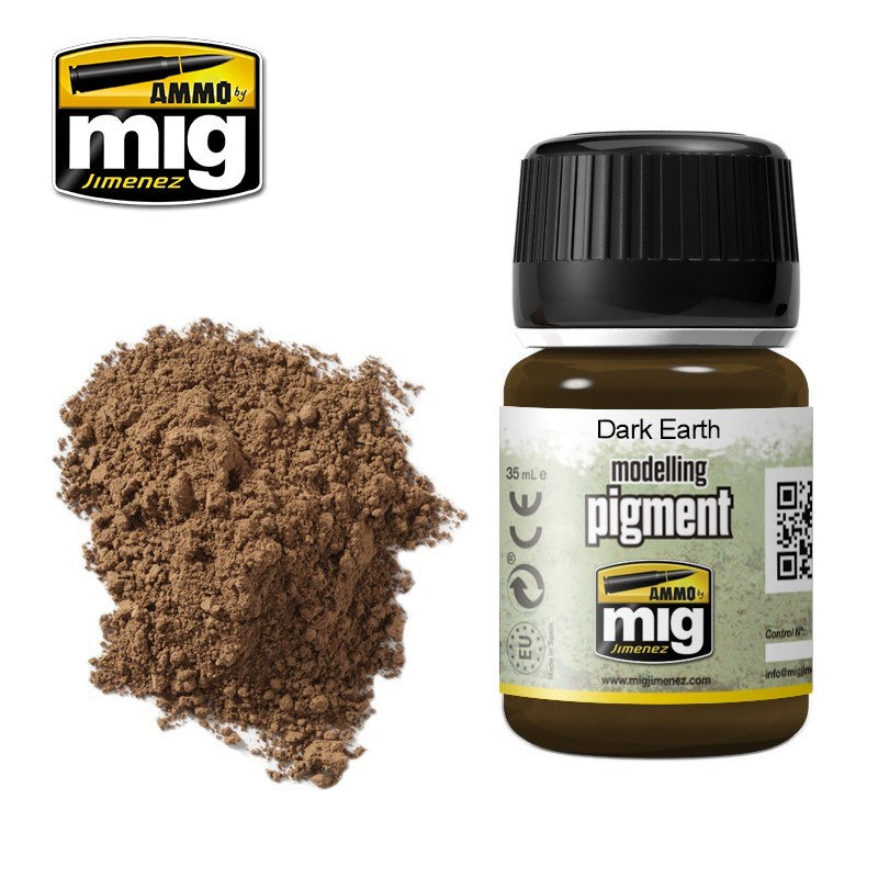 Ammo Pigment Dark Earth tamna zemlja pigment za makete