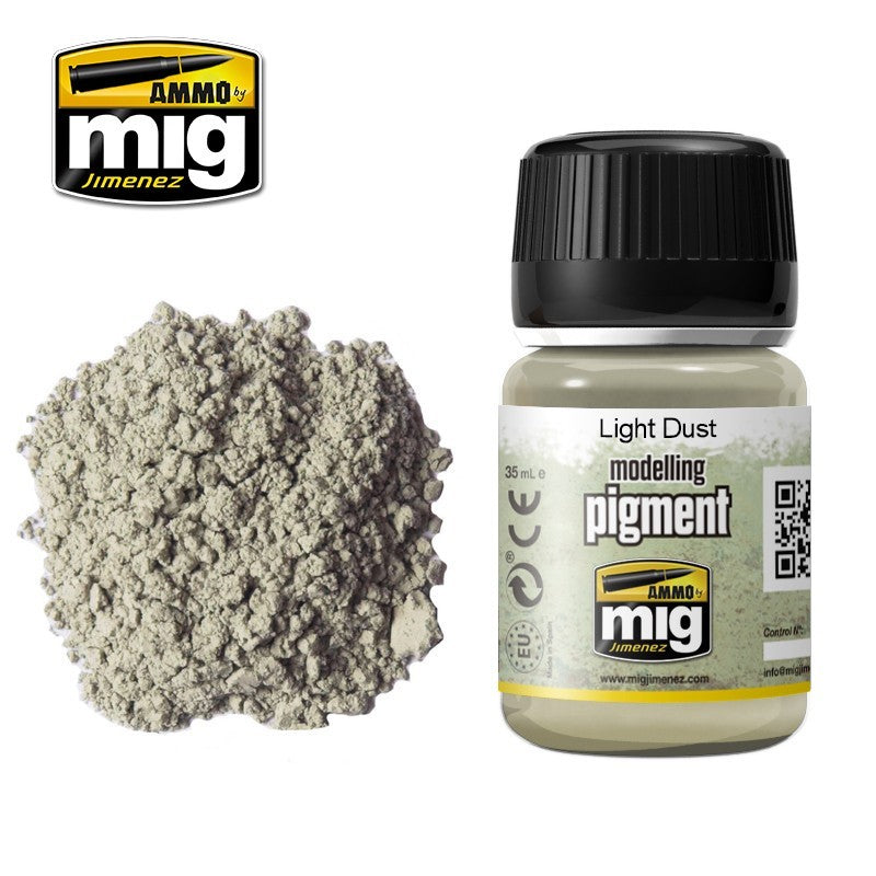 Ammo Pigment Light Dust svetla prašina za makete
