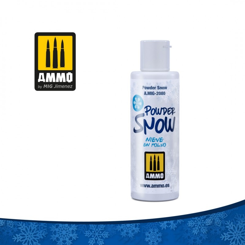 Ammo Powder Snow prah za sneg na maketama

Efekat snega na dioramama