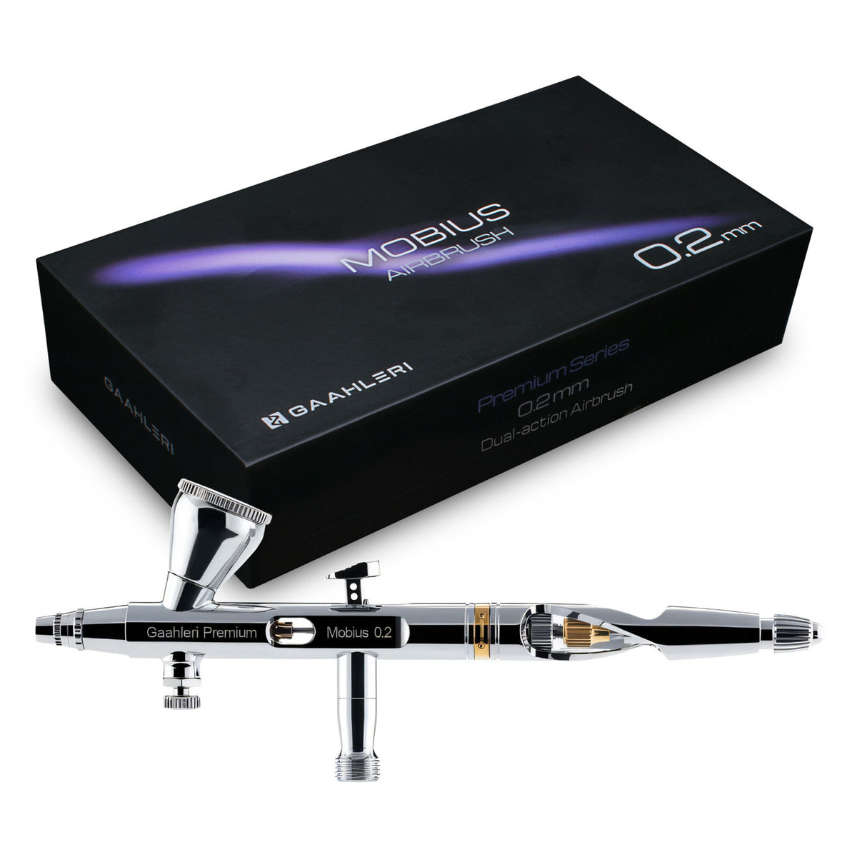 Gaahleri Premium Series GHPM-Mobius Airbrush 0.2mm | Airbrush 0,2 mm