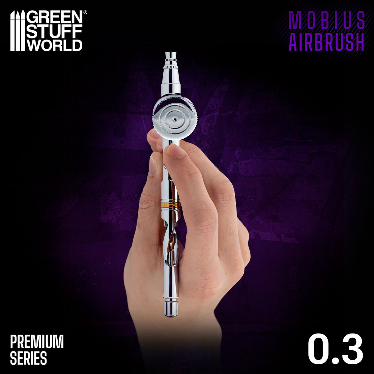 Gaahleri Premium Series GHPM-Mobius Airbrush 0.3mm | Airbrush 0,3 mm