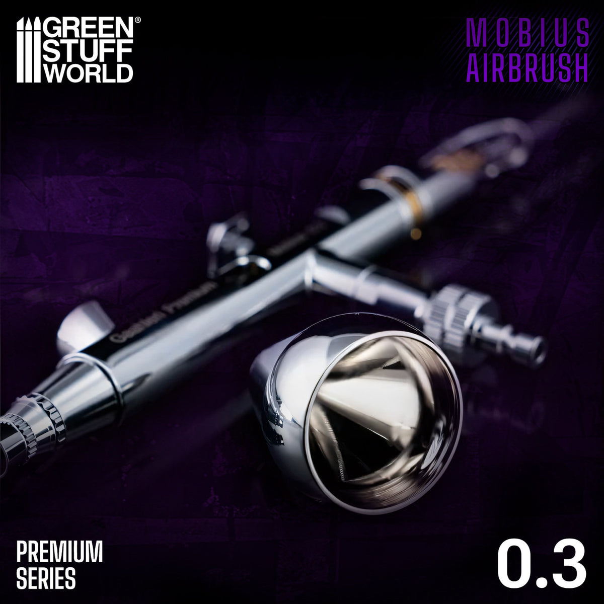 Gaahleri Premium Series GHPM-Mobius Airbrush 0.3mm | Airbrush 0,3 mm