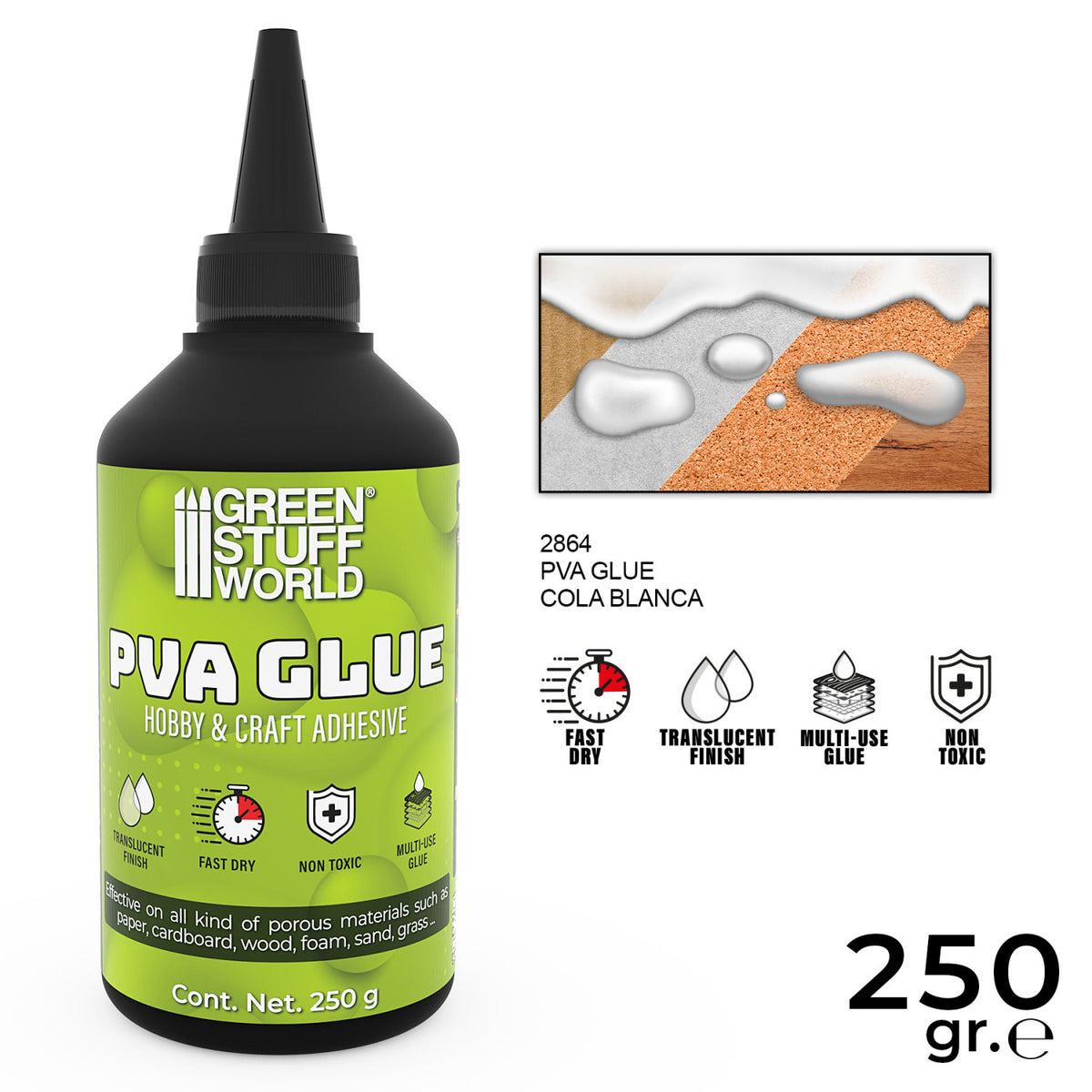 PVA Glue 250g | Univerzalni lepak za hobi