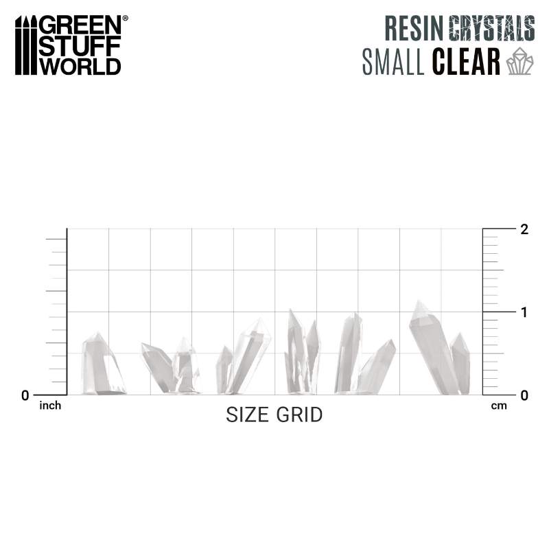 Transparent Colorable Resin Crystals | Providni smolasti kristali za bojenje 6-10mm (80 kom)