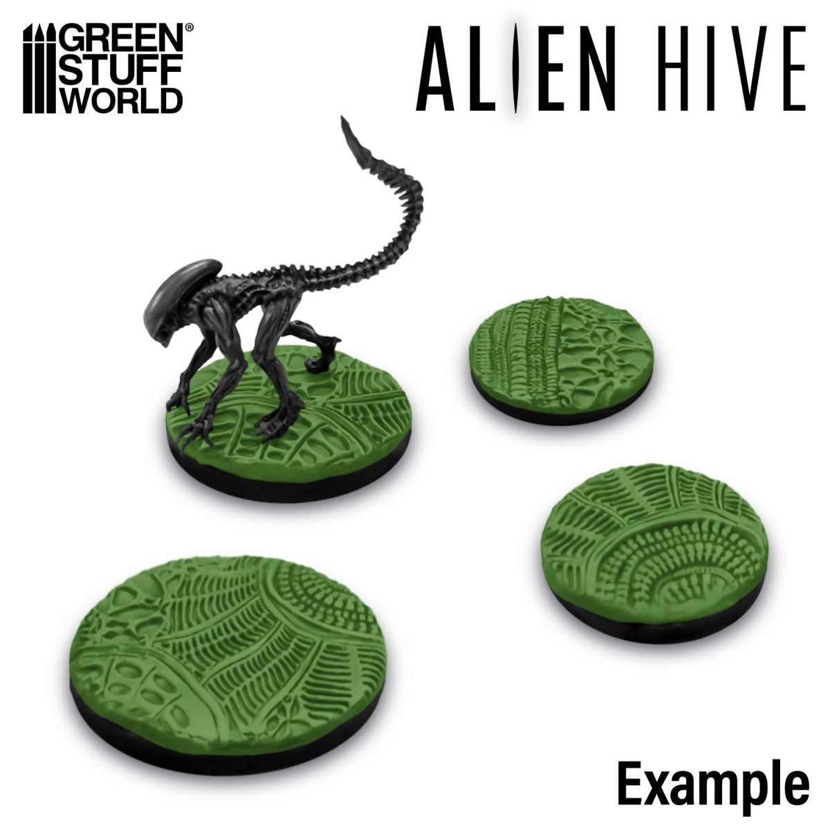 Rolling Pin Alien Hive | Teksturni valjak