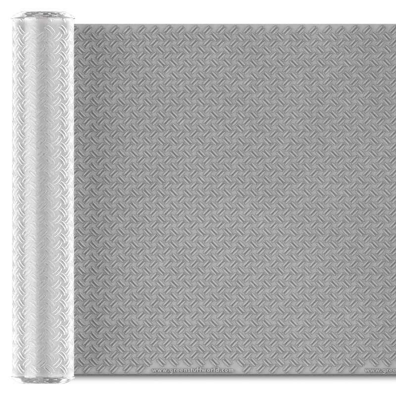 Diamond Plate Rolling Pin | Teksturni valjak metalna ploča