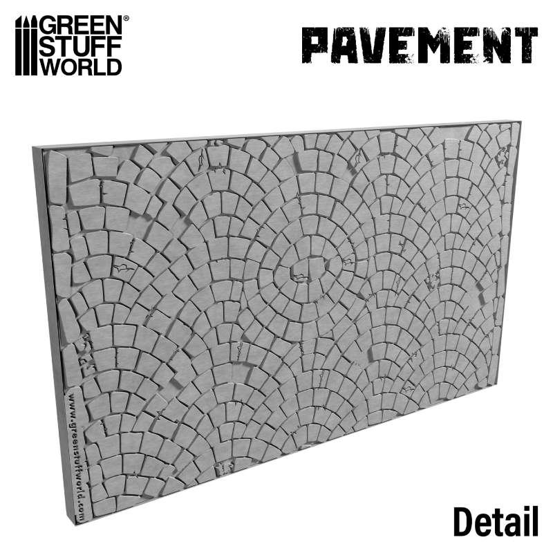 Rolling Pin Pavement | Teksturni valjak pločnik