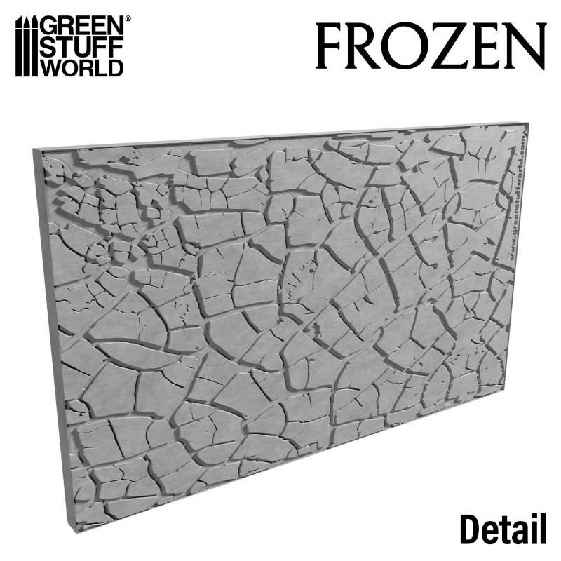 Rolling Pin Frozen Wood | Teksturni valjak zaleđeno drvo