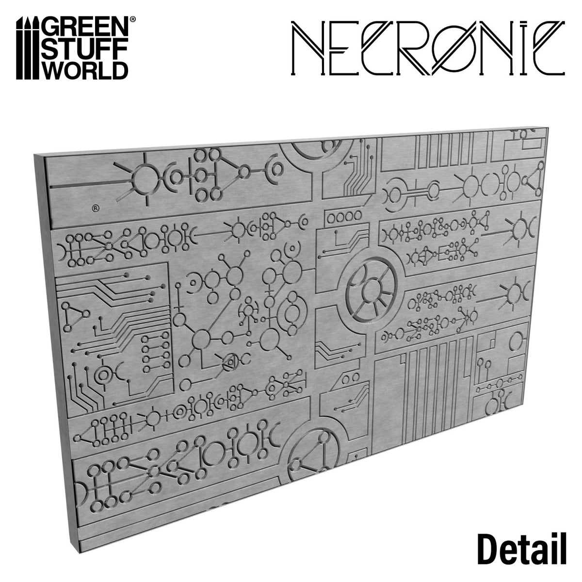 Rolling Pin Necron | Sci-fi teksturni valjak