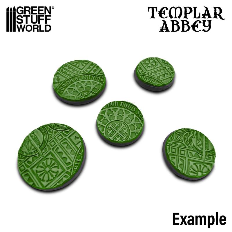 Textured Rolling Pin Templar Abbey | Teksturirani valjak Templar Abbey 14.5cm