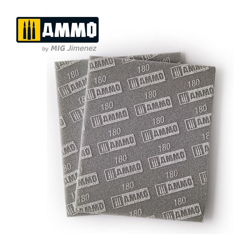 Ammo Sanding Sponge Sheet 180 brusni sunđer za makete

Brusni sunđer granulacije 180 za modelarstvo