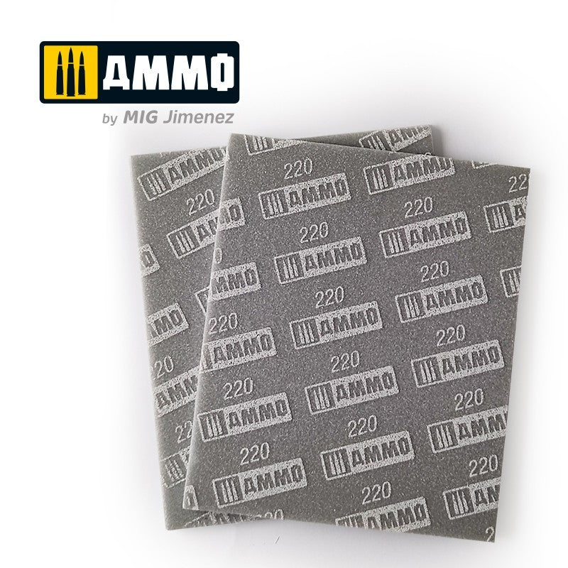Ammo Sanding Sponge Sheet 220 brusni sunđer za makete

Brusni sunđer granulacije 220 za modelarstvo
