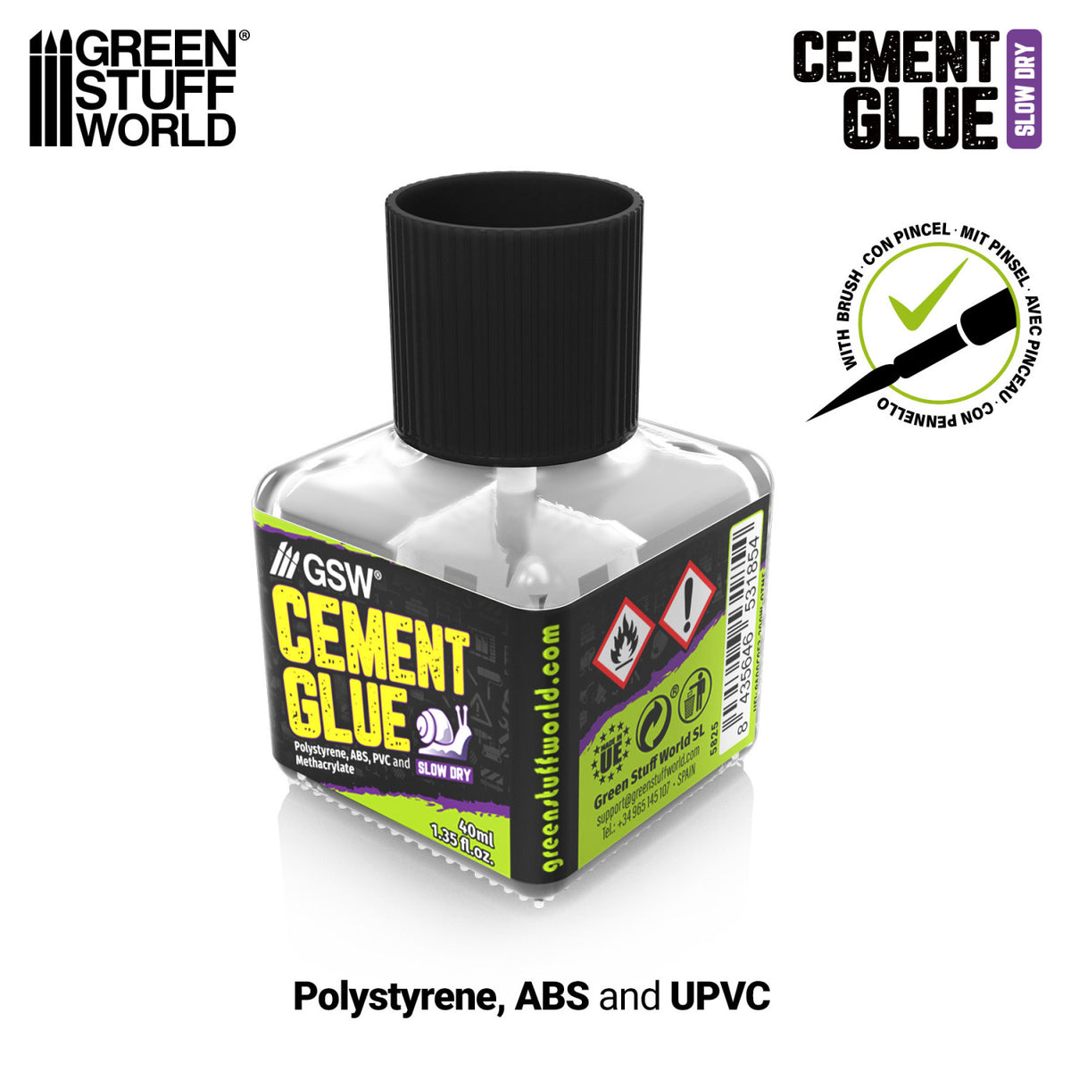 Slow Cement Glue 40ml | Sporo sušeći lepak za plastiku