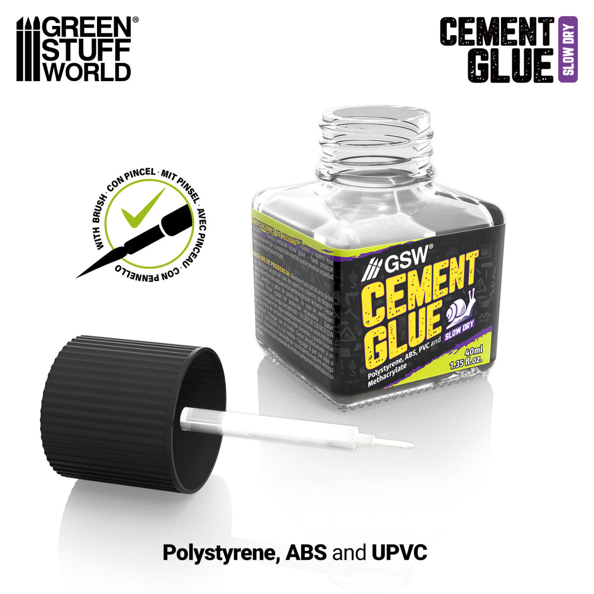 Slow Cement Glue 40ml | Sporo sušeći lepak za plastiku