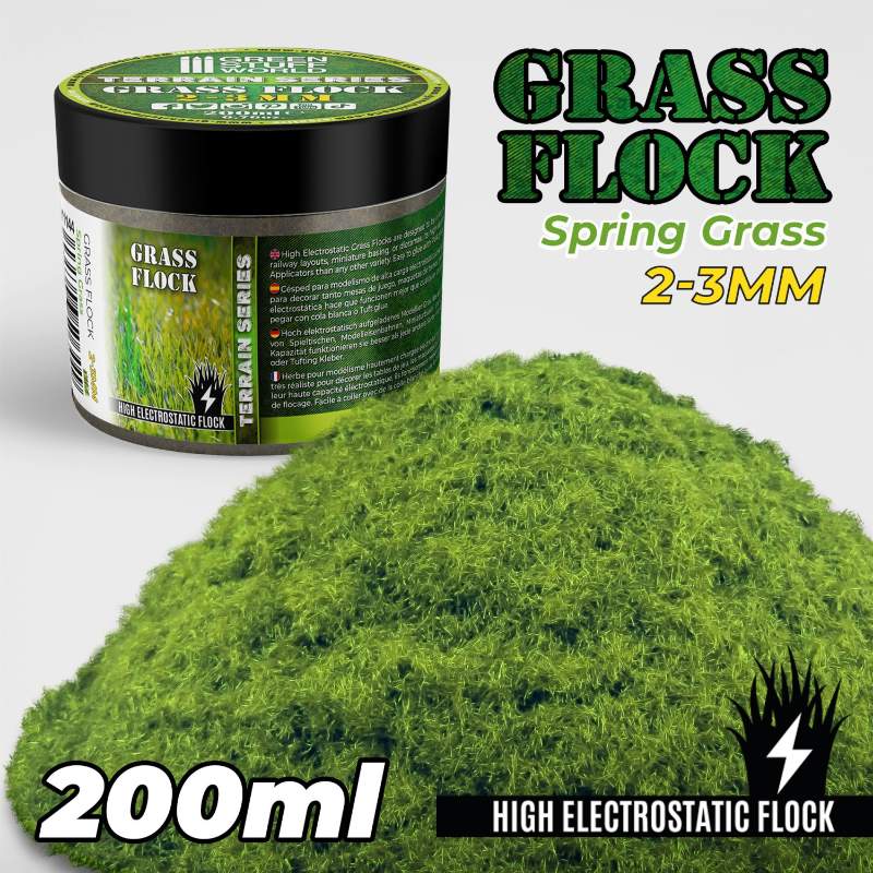 Static Grass Flock Spring Grass | Statička trava 2-3mm prolećna trava 200ml