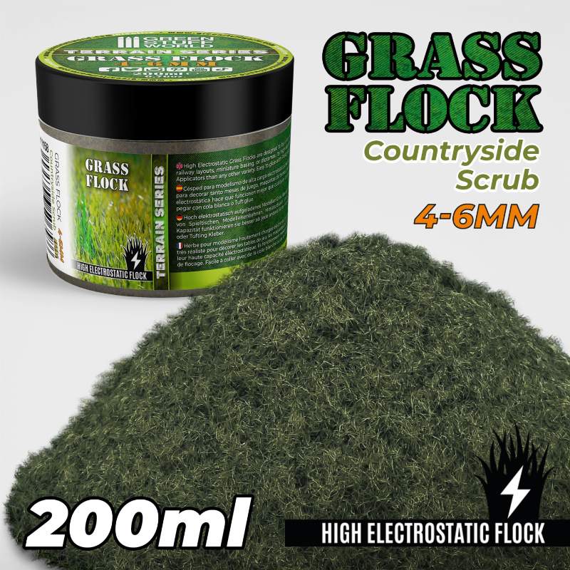 Static Grass Countryside Scrub | Statička trava 4-6mm prirodni teren 200ml