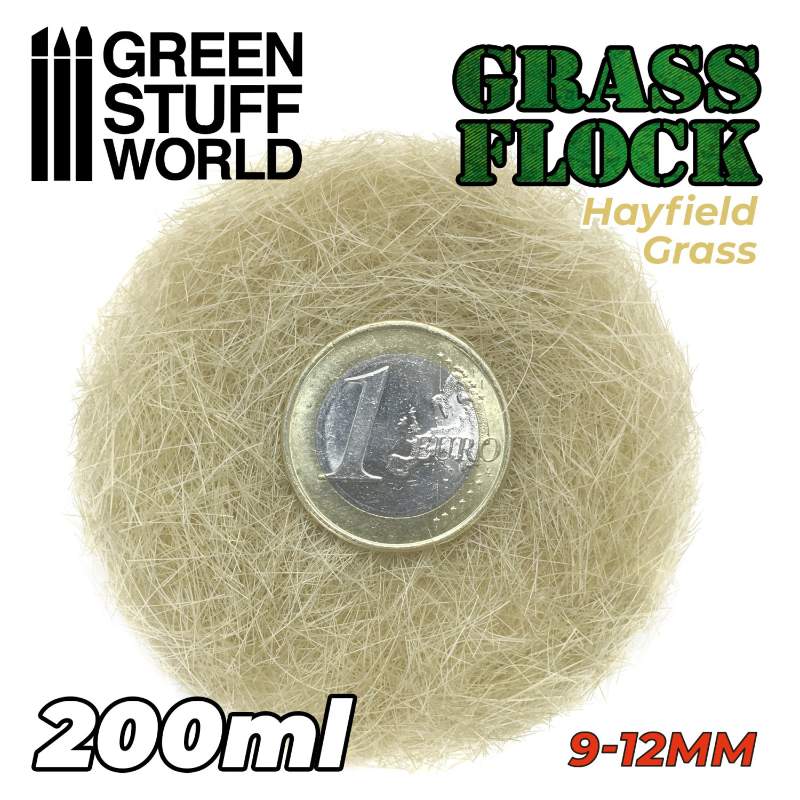 Static Grass 9-12mm Hayfield Grass | Statička trava 9-12mm seno/livada 200ml