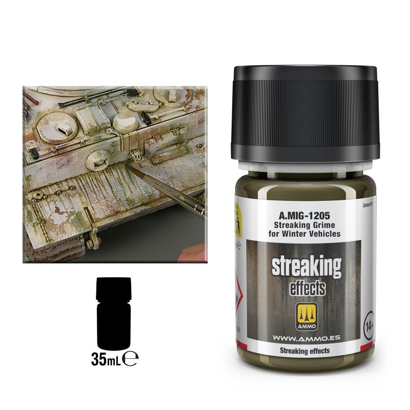 Ammo Streaking Grime for Winter Vehicles za makete