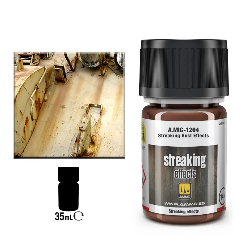 Ammo Streaking Rust Effects za makete